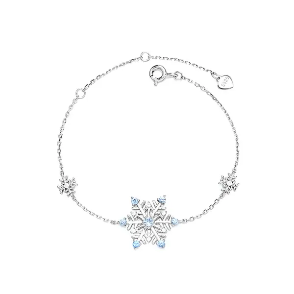 Stone-accent 925 silver bracelet product example