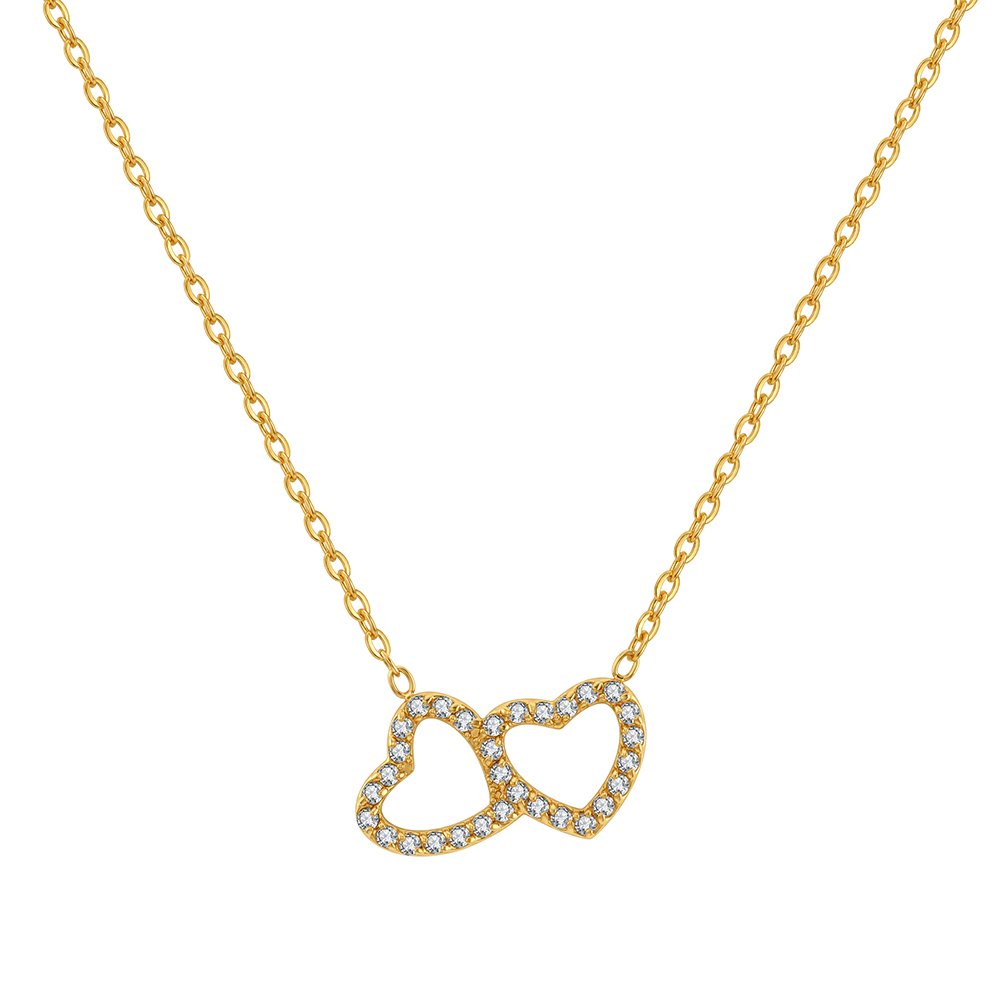 Gold-tone stainless steel necklace for a B2B quotation request
